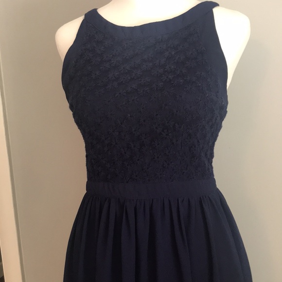 Navy Blue Dress - Picture 2 of 7